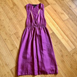 Elle Moss Black Label Silk Dress in Small